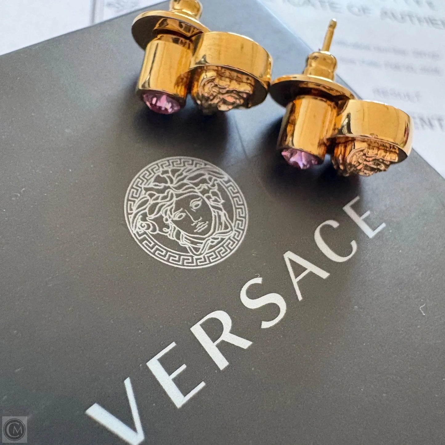 Earrings Luxury Designer By Versace