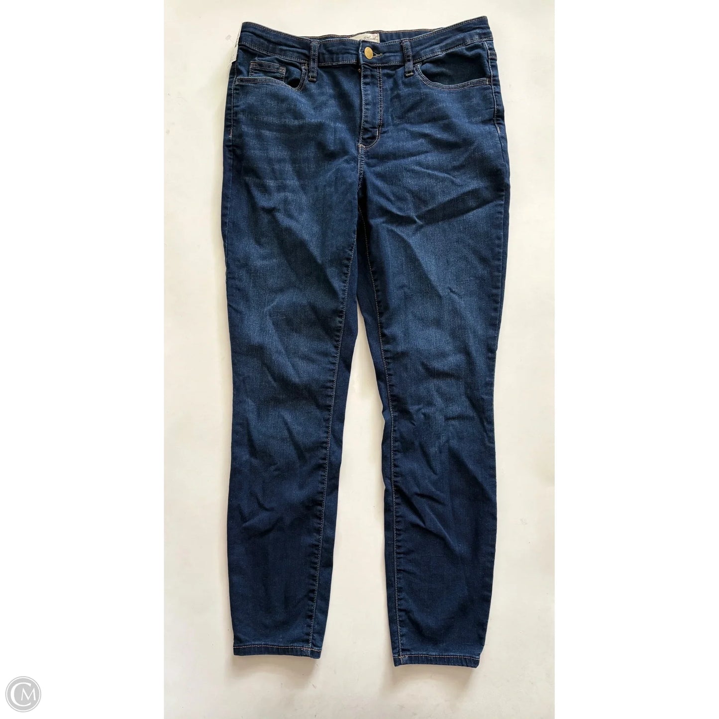 Jeans Skinny By Universal Thread In Blue, Size: 8