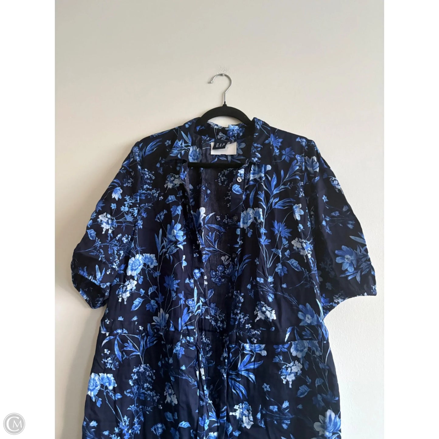 Dress Casual Maxi By Gap In Blue, Size: Xl