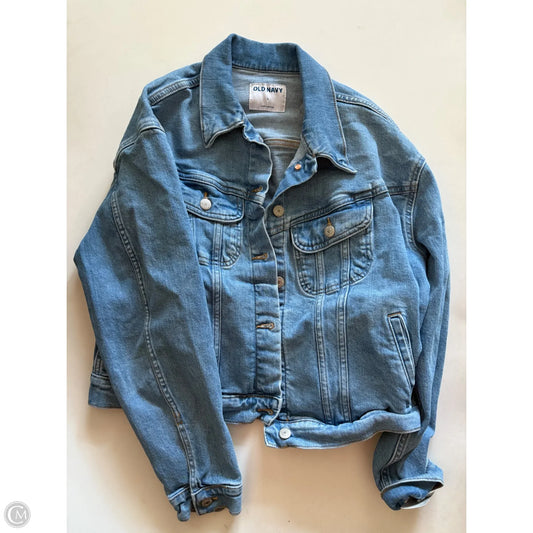 Jacket Denim By Old Navy In Blue, Size: L
