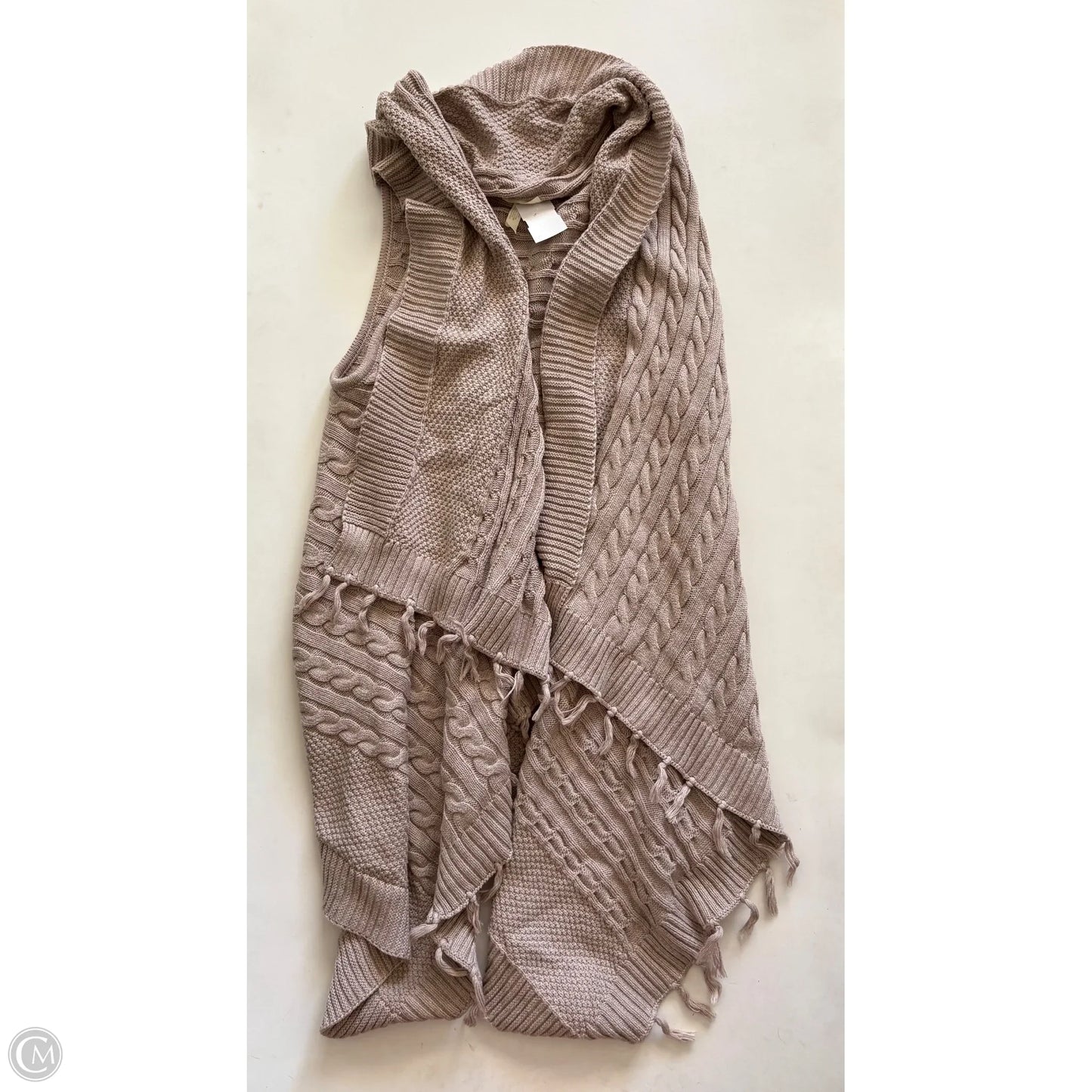 Poncho By Matilda Jane In Tan, Size: 2x