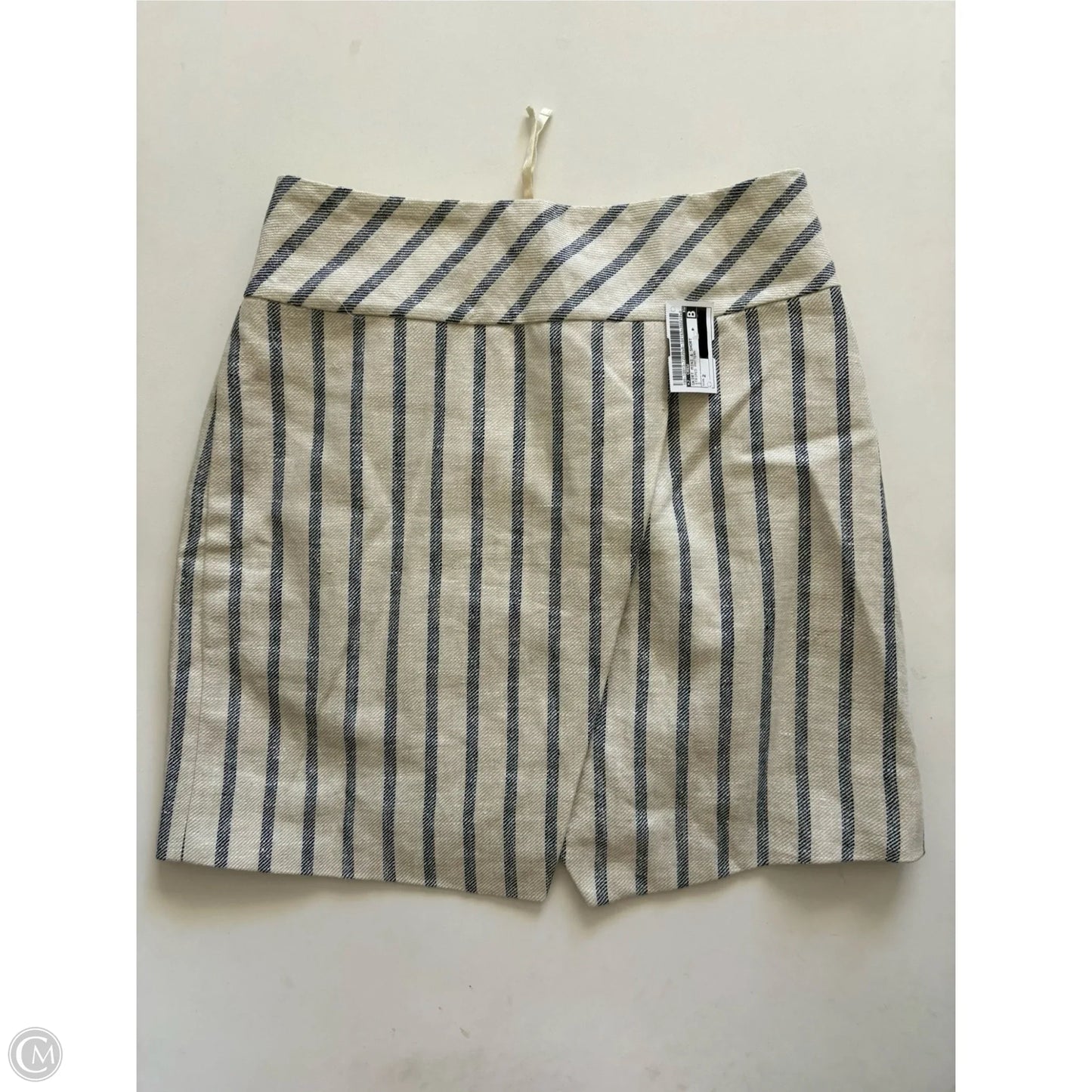 Skirt Mini & Short By J. Crew In Striped Pattern, Size: 2