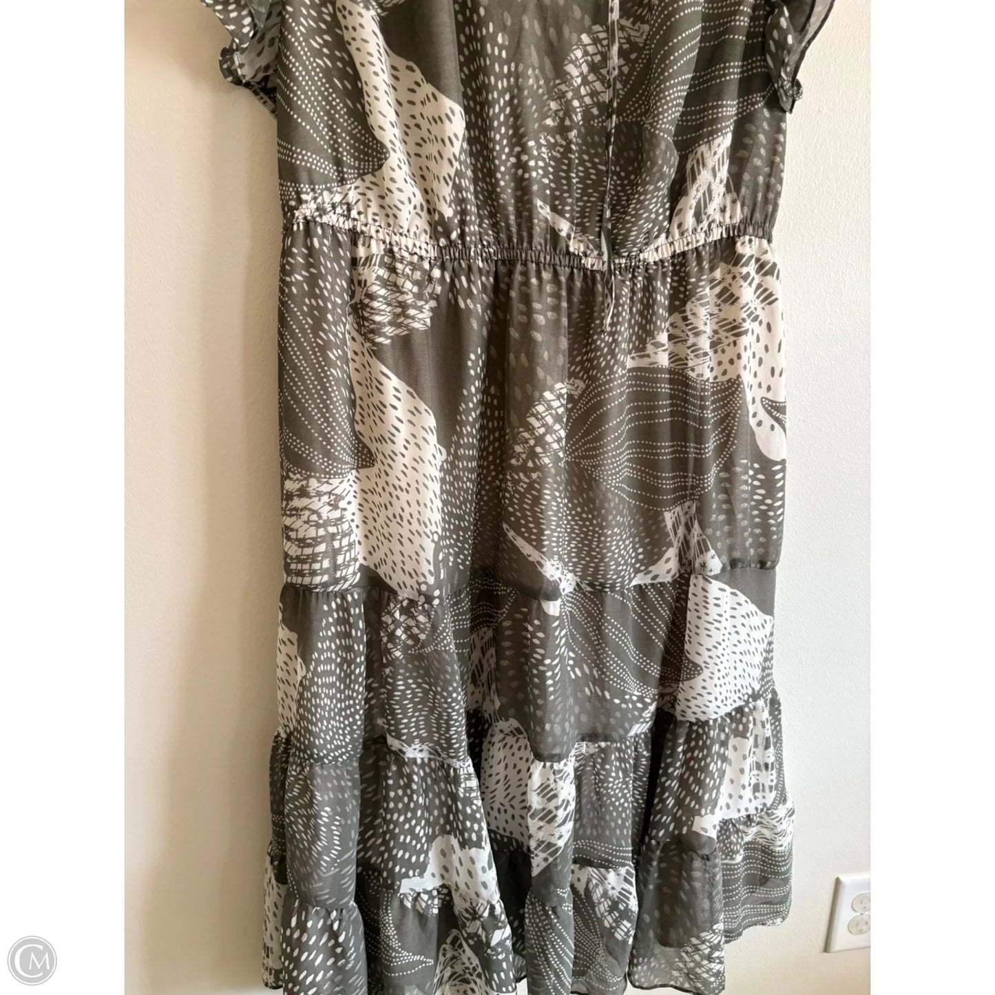 Dress Casual Midi By Philosophy In Green, Size: 2x