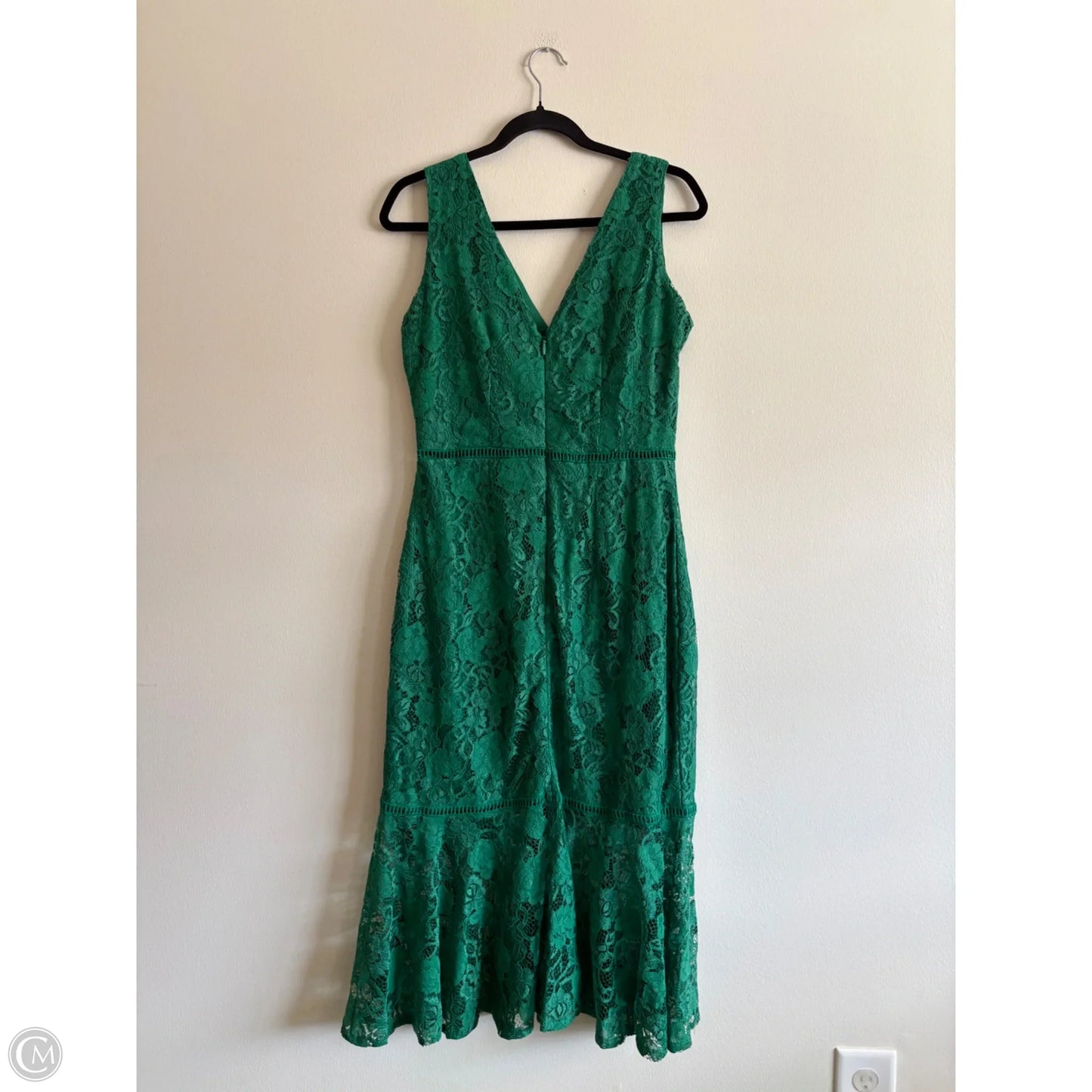 Dress Party Long By Limited In Green, Size: S