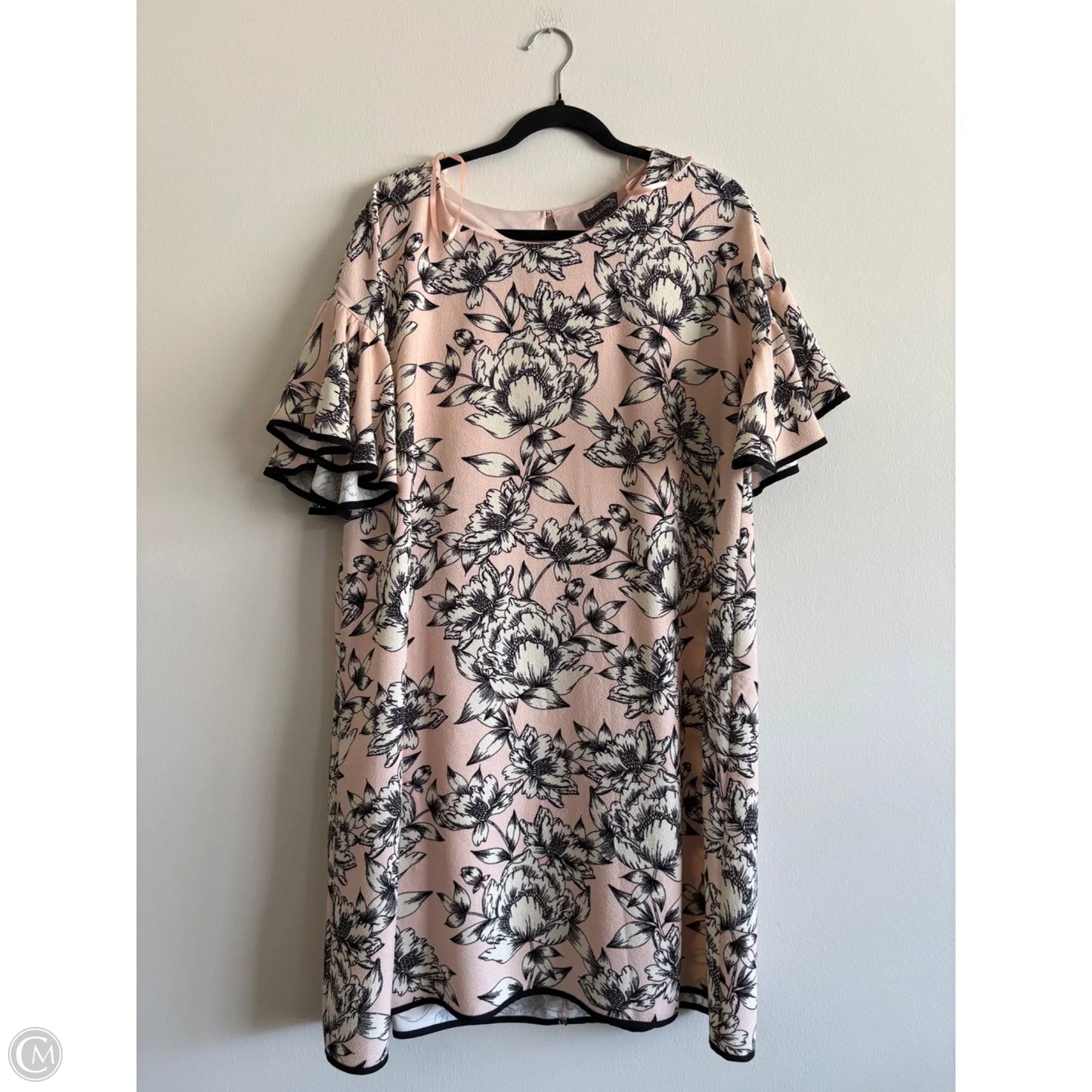 Dress Work By Luxology In Peach, Size: L