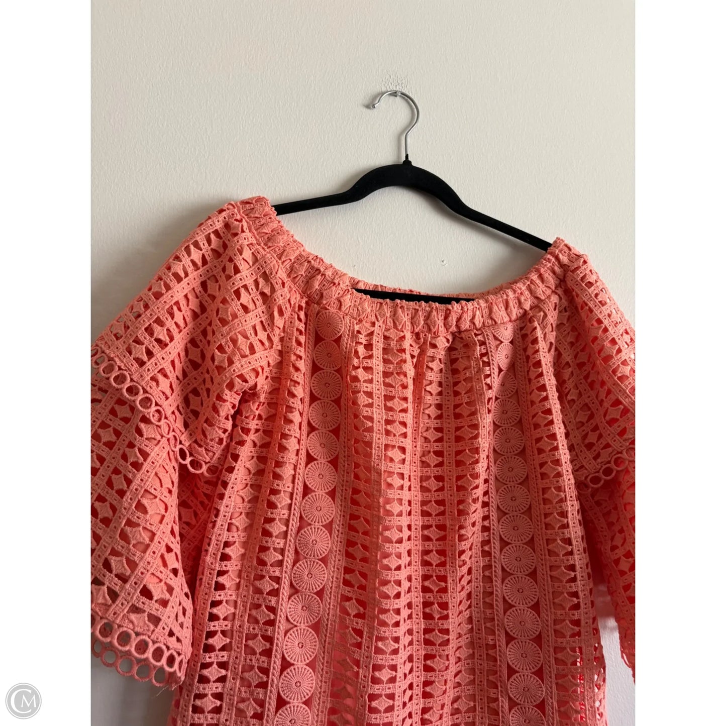 Dress Work By Pink Lily In Orange, Size: M