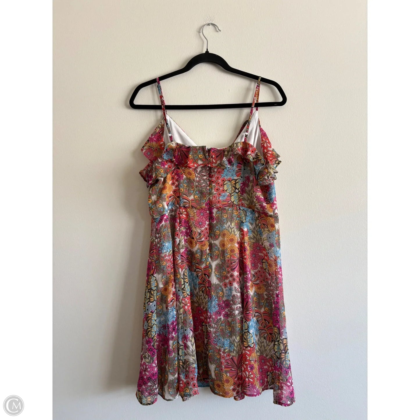 Dress Casual Short By Bar Iii In Floral Print, Size: L