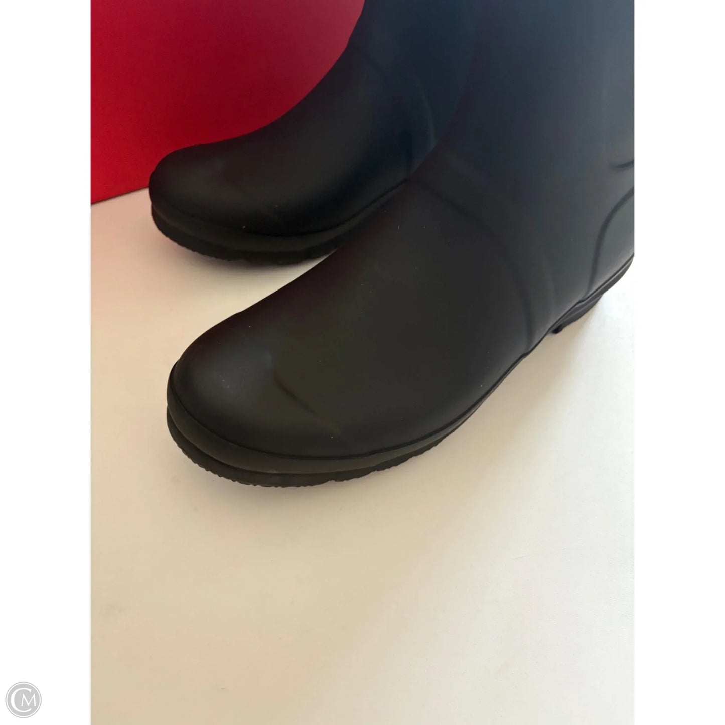 Boots Rain By Hunter In Black, Size: 10