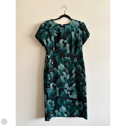 Dress Work By Calvin Klein In Green, Size: 12