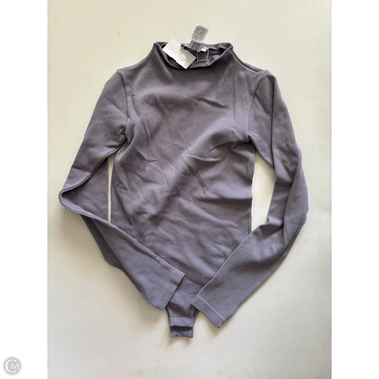 Top Long Sleeve By Zara In Purple, Size: Xs