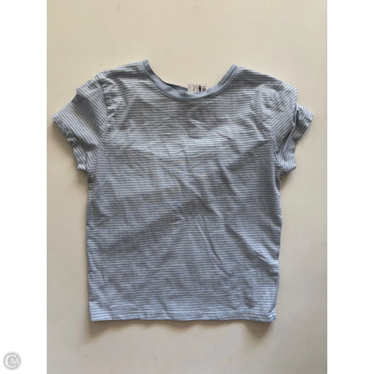 Top Short Sleeve By Clothes Mentor In Striped Pattern, Size: M