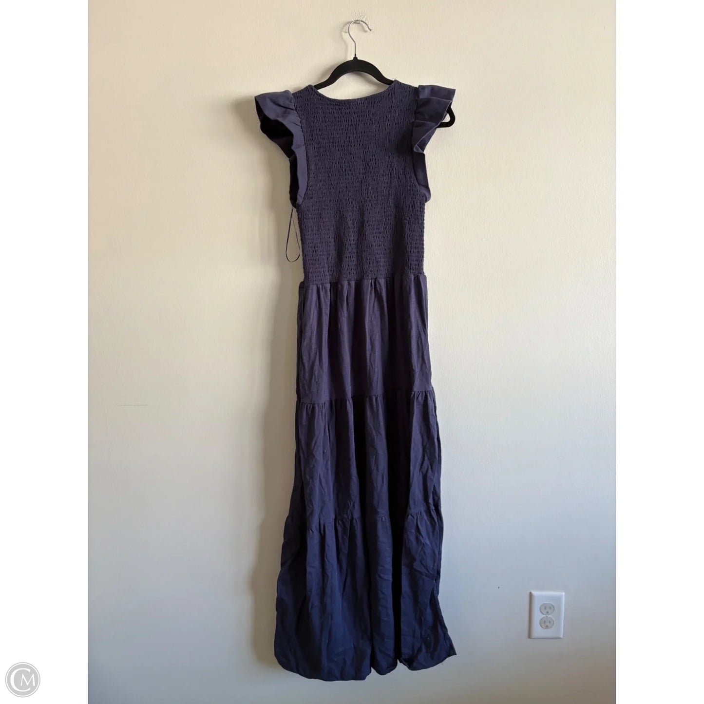 Dress Casual Maxi By Lucky Brand In Navy, Size: M