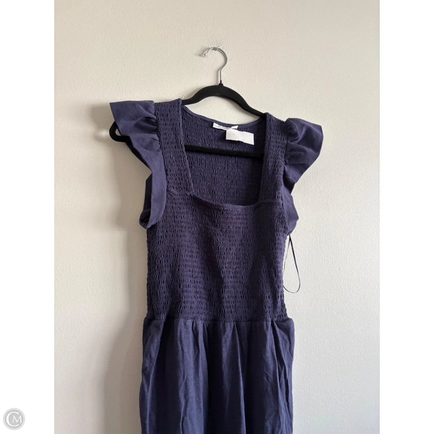 Dress Casual Maxi By Lucky Brand In Navy, Size: M