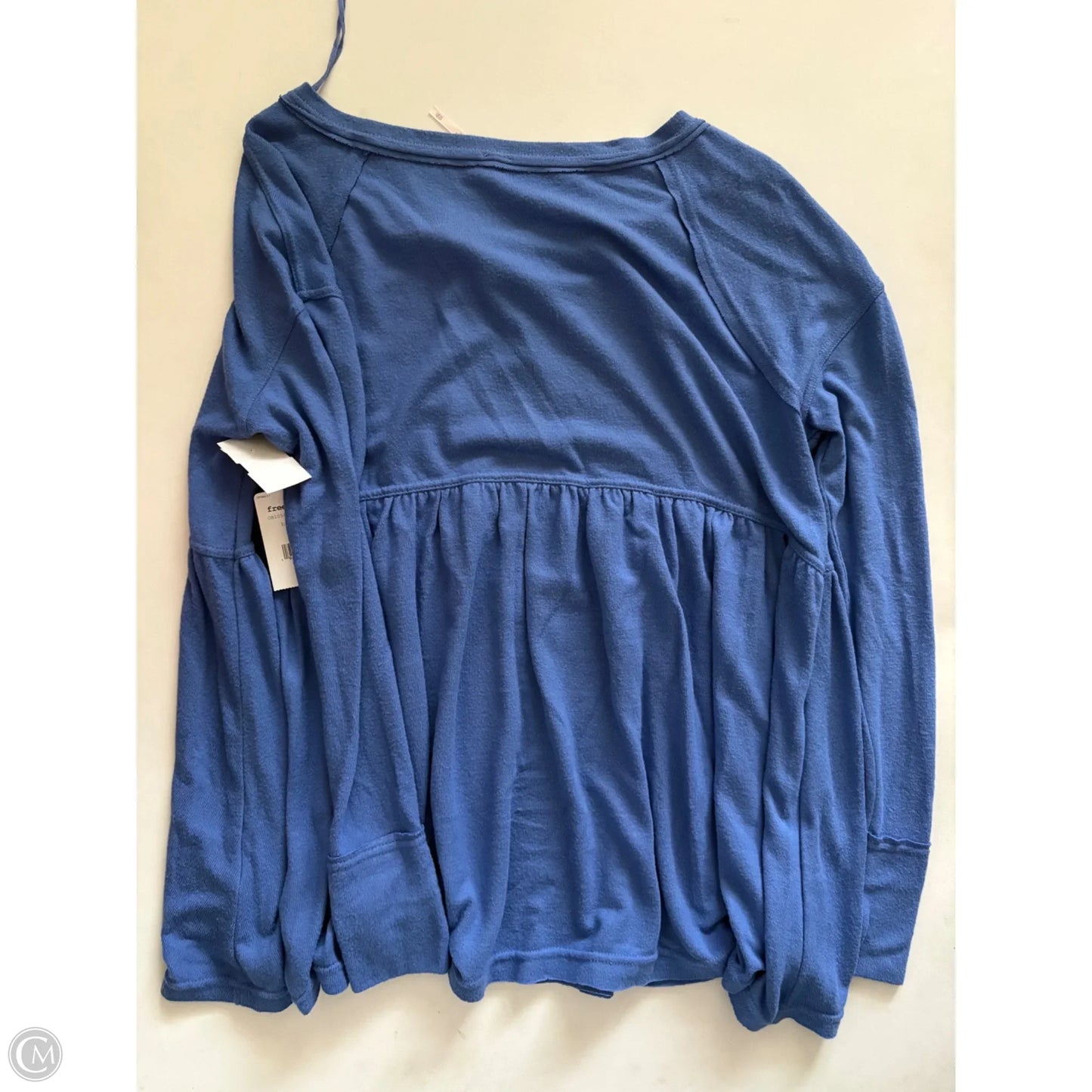 Top Long Sleeve By Free People In Blue, Size: Xs
