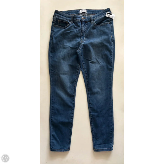 Jeans Skinny By Crown And Ivy In Blue, Size: 12