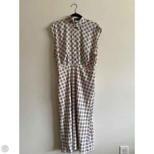 Dress Work By Express In Cream, Size: L
