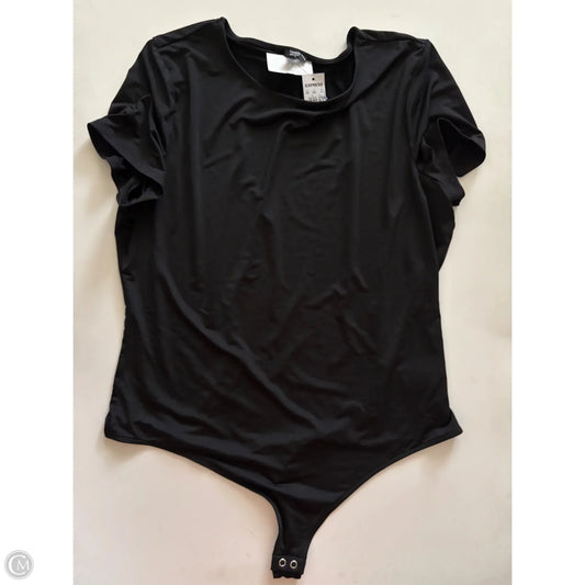 Bodysuit By Express In Black, Size: Xl
