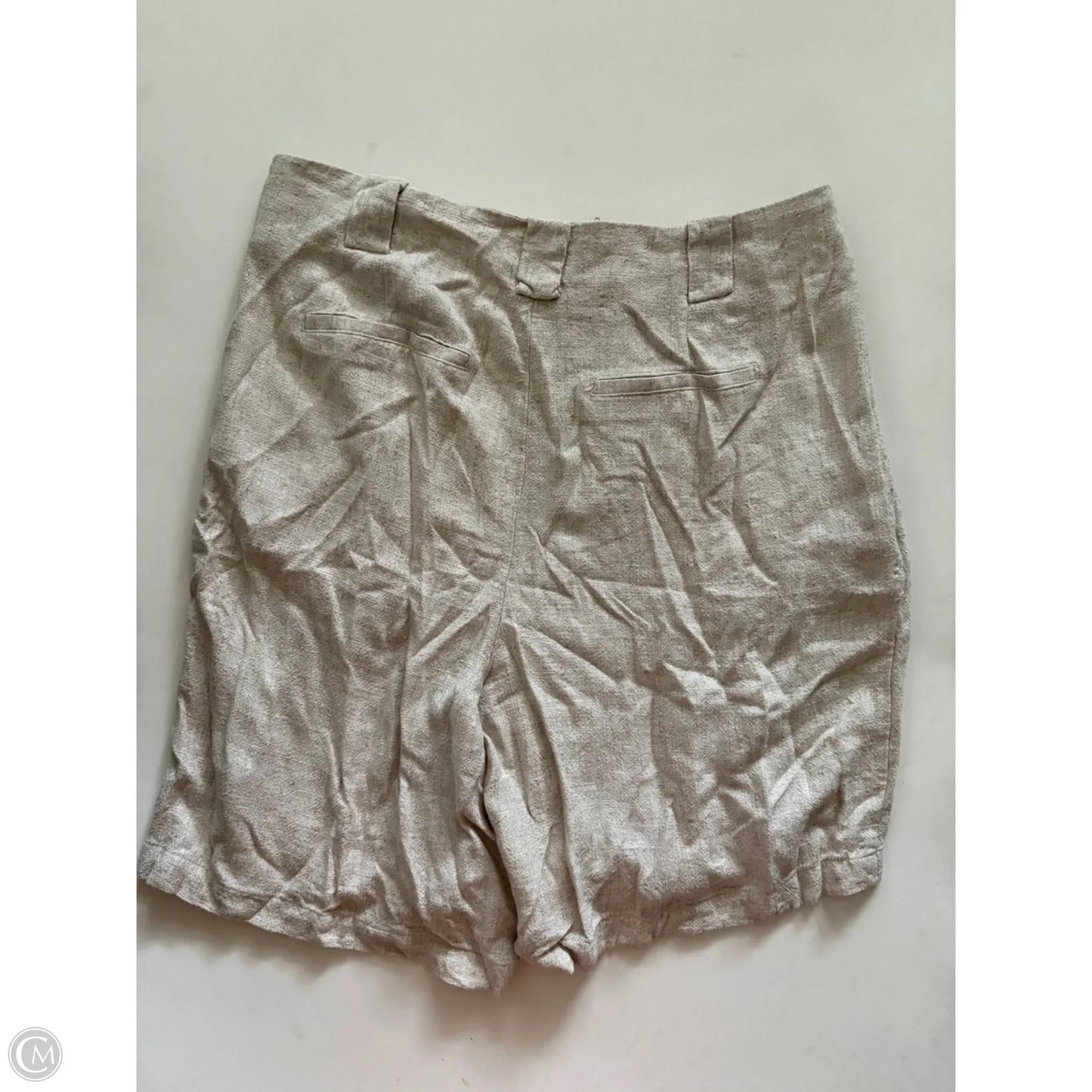 Shorts By Simply Vera In Cream, Size: 12