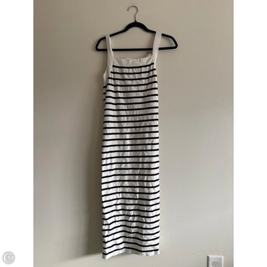 Dress Casual Maxi By Loft In Striped Pattern, Size: L