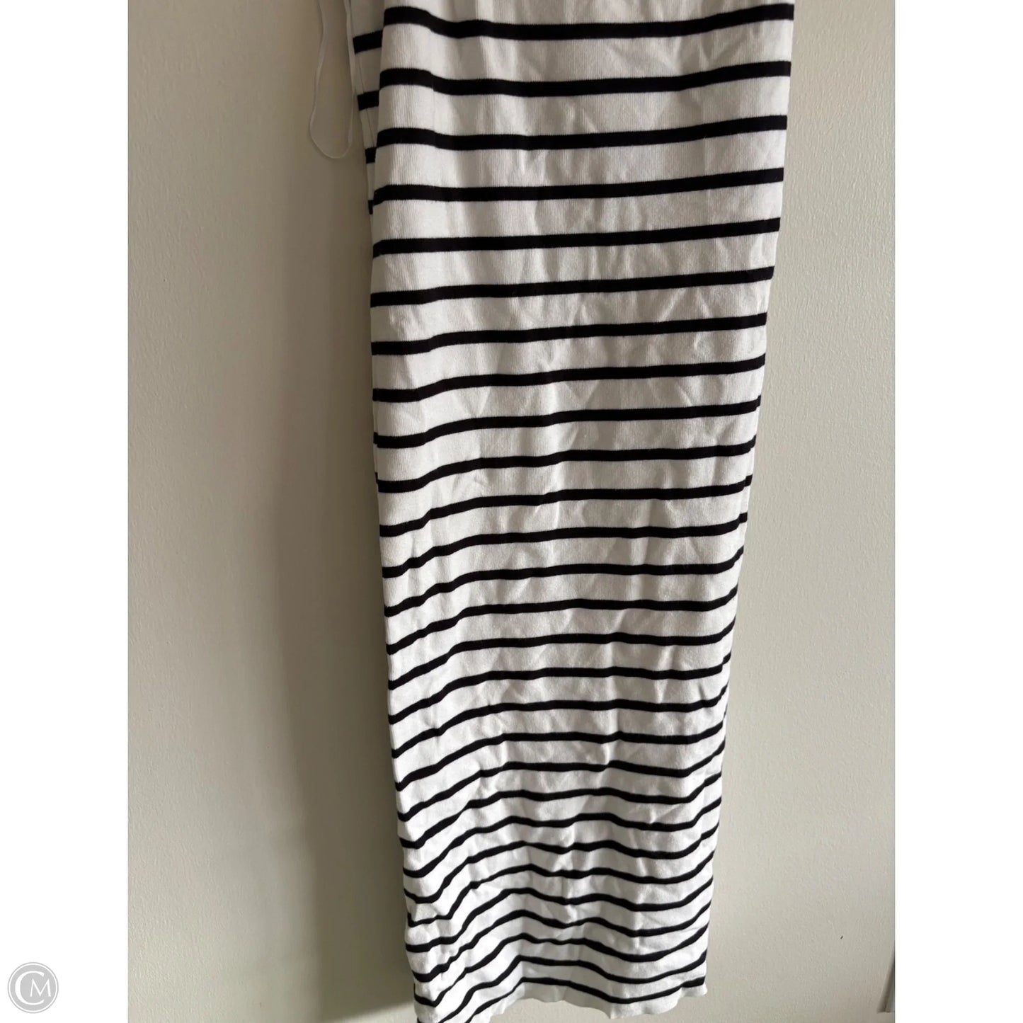 Dress Casual Maxi By Loft In Striped Pattern, Size: L