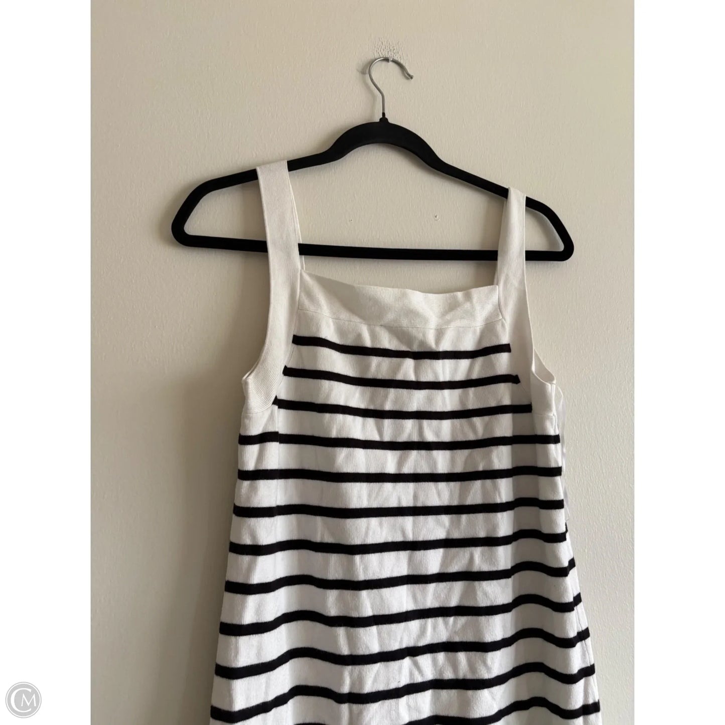 Dress Casual Maxi By Loft In Striped Pattern, Size: L