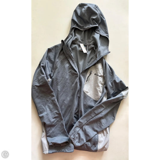 Athletic Jacket By Columbia In Grey, Size: S