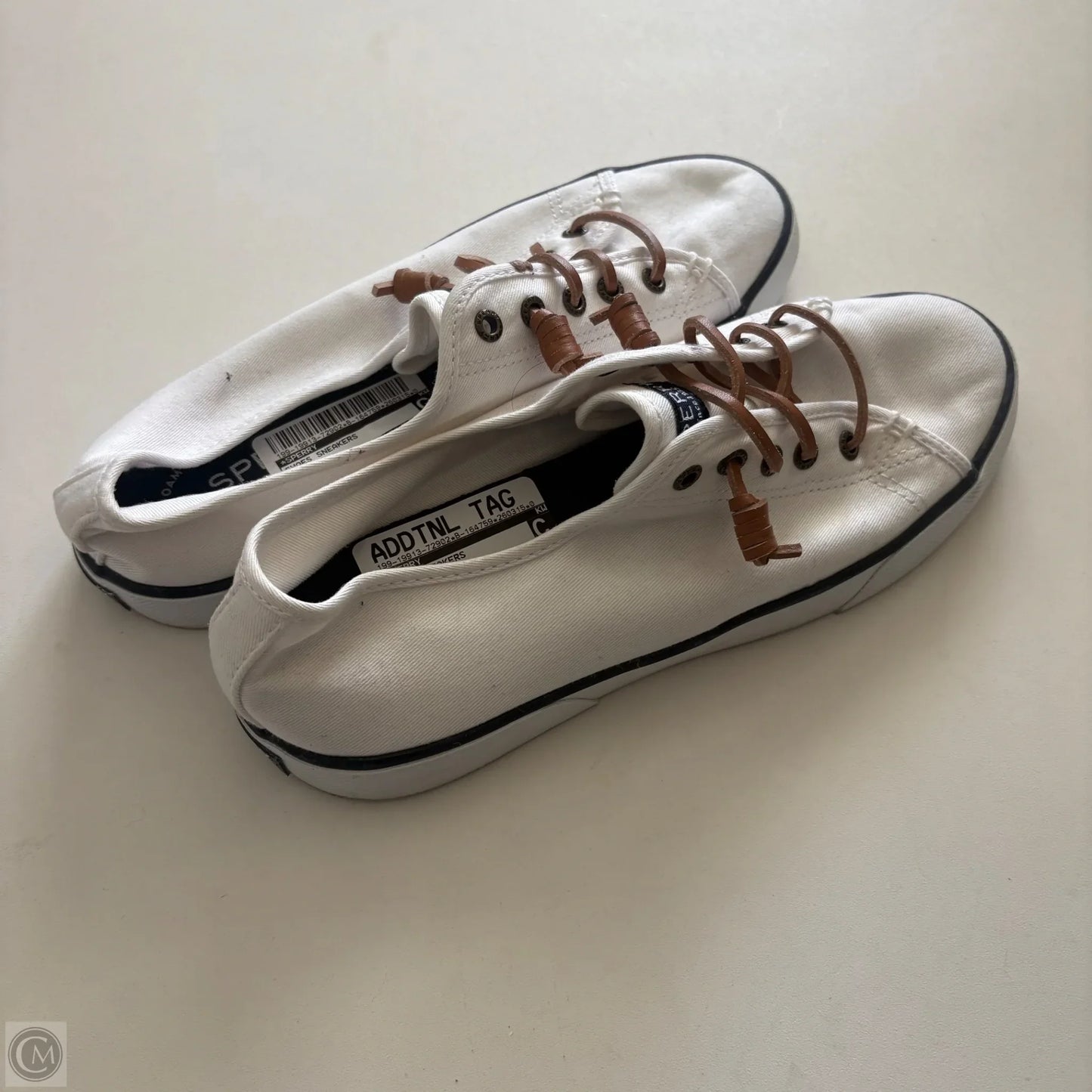 Shoes Sneakers By Sperry In White, Size: 8