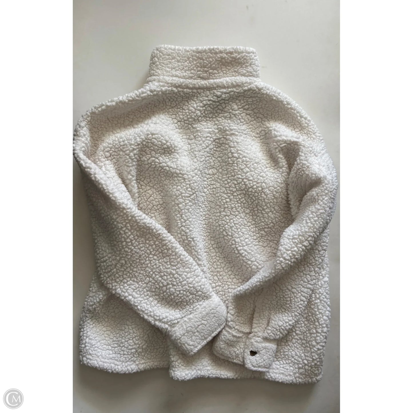 Jacket Faux Fur & Sherpa By 32 Degrees In Cream, Size: M
