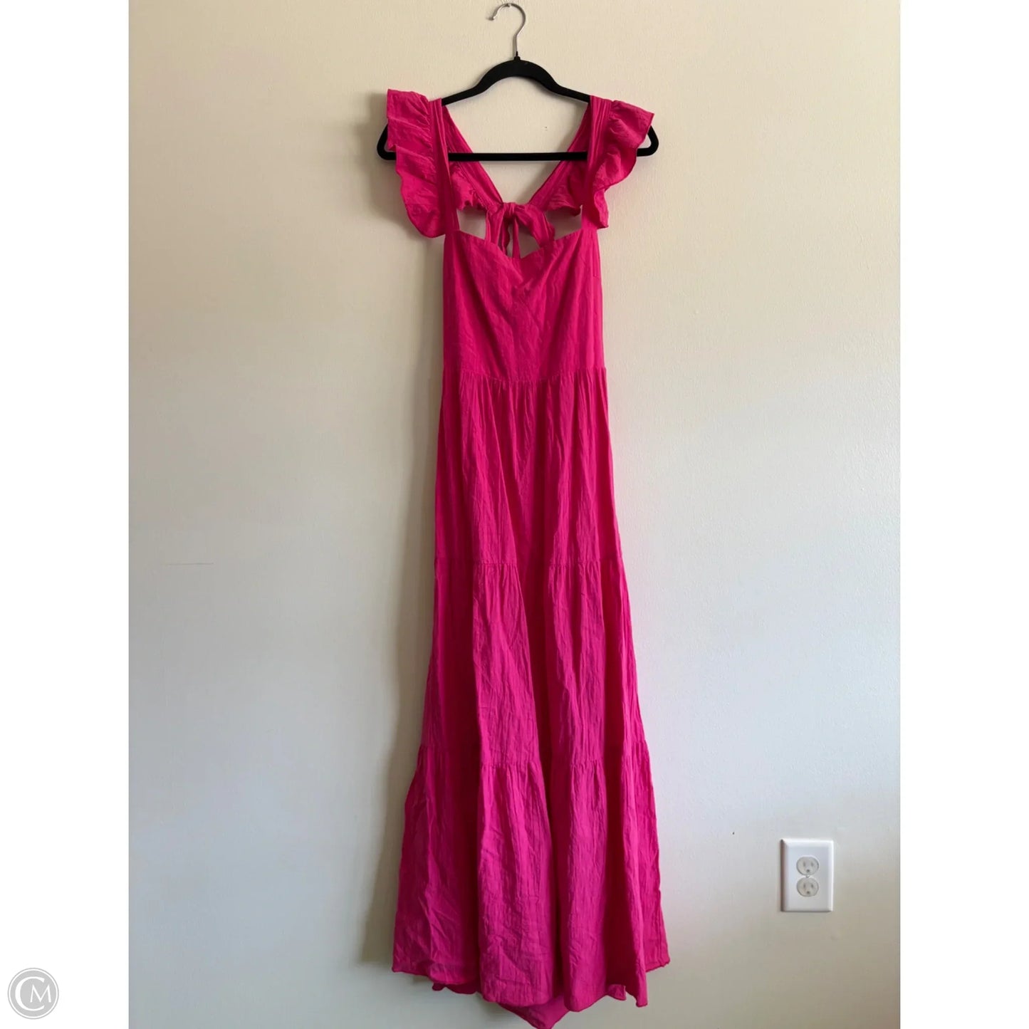 Dress Casual Maxi By Cmc In Pink, Size: L