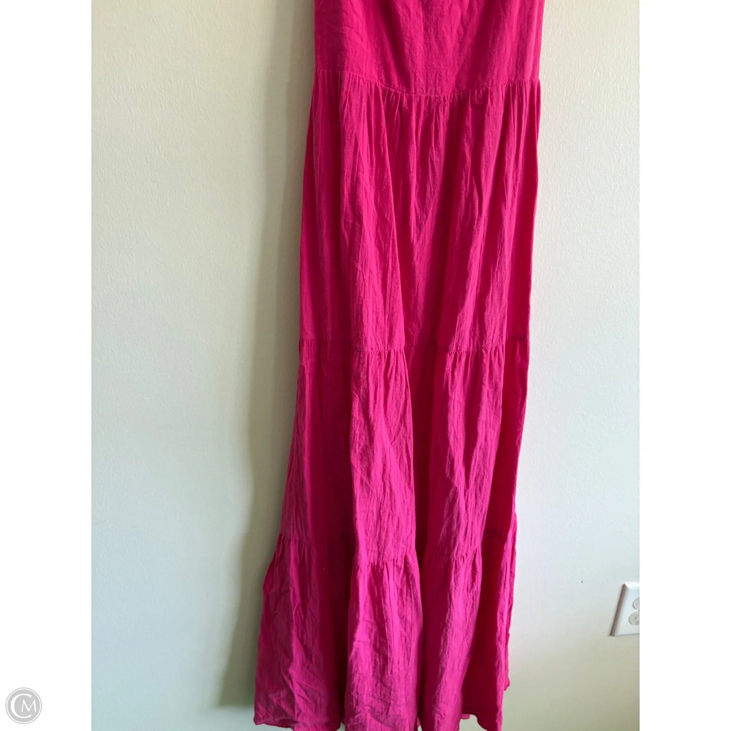 Dress Casual Maxi By Cmc In Pink, Size: L