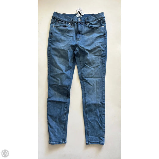 Jeans Straight By Loft In Blue, Size: 4