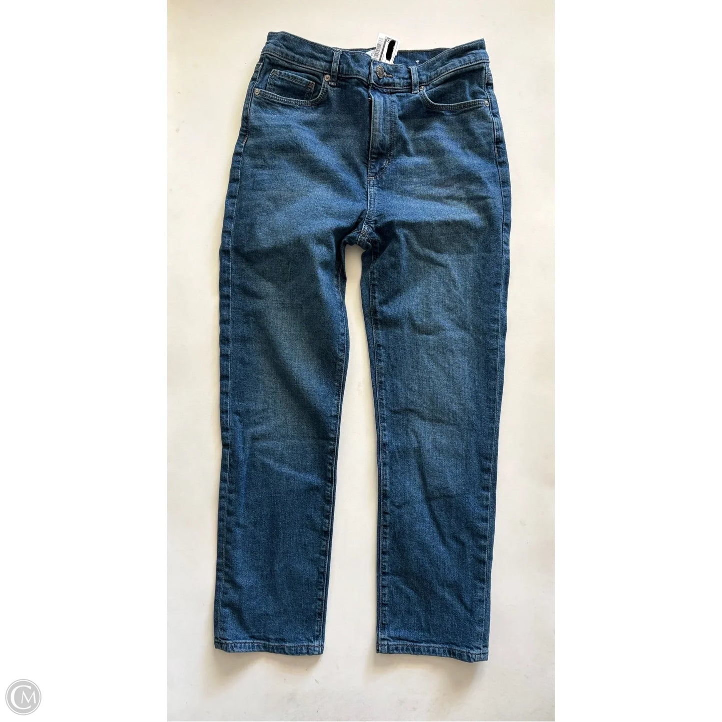 Jeans Straight By Loft In Blue, Size: 4