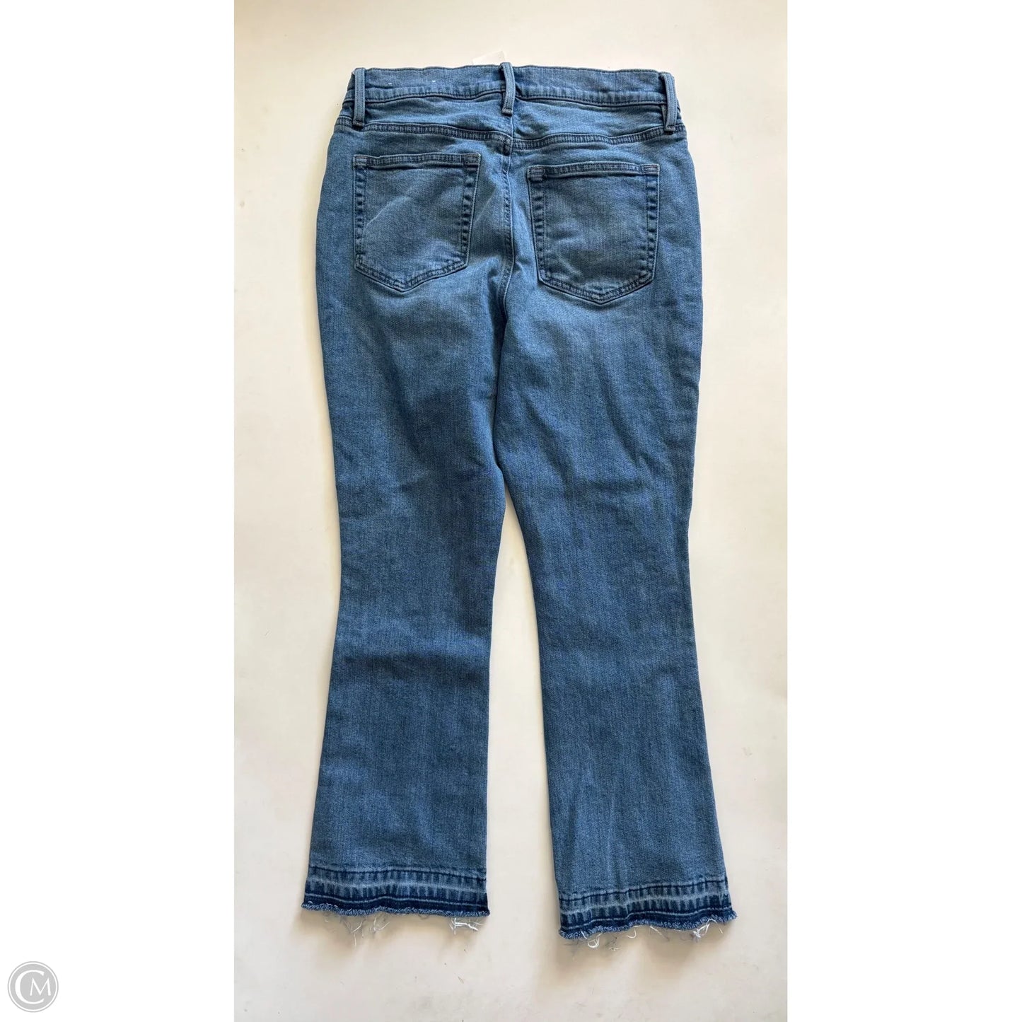 Jeans Straight By Loft In Blue, Size: 4