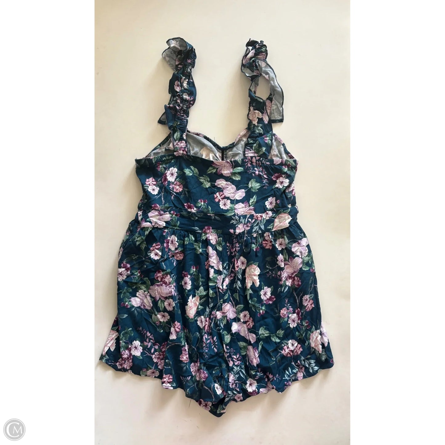 Romper By Torrid In Floral Print, Size: Xl