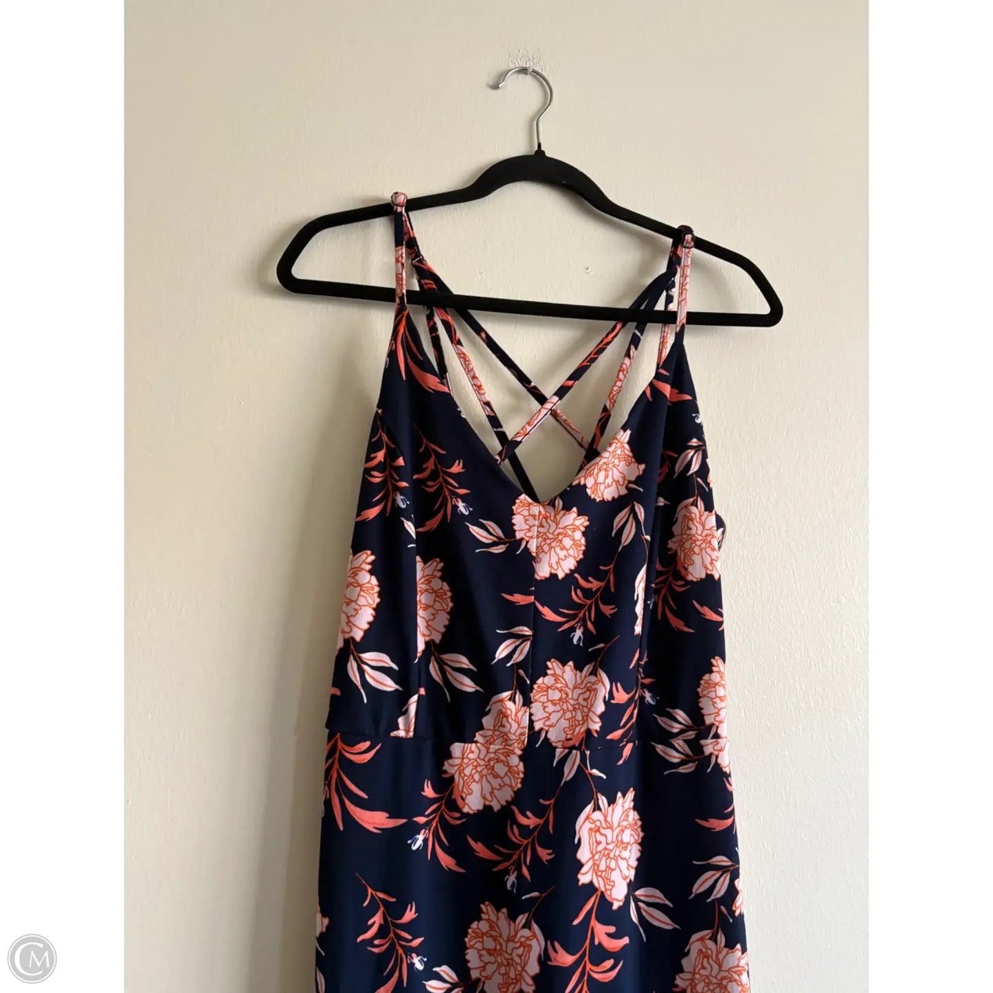 Dress Casual Maxi By Market & Spruce In Navy, Size: Xl