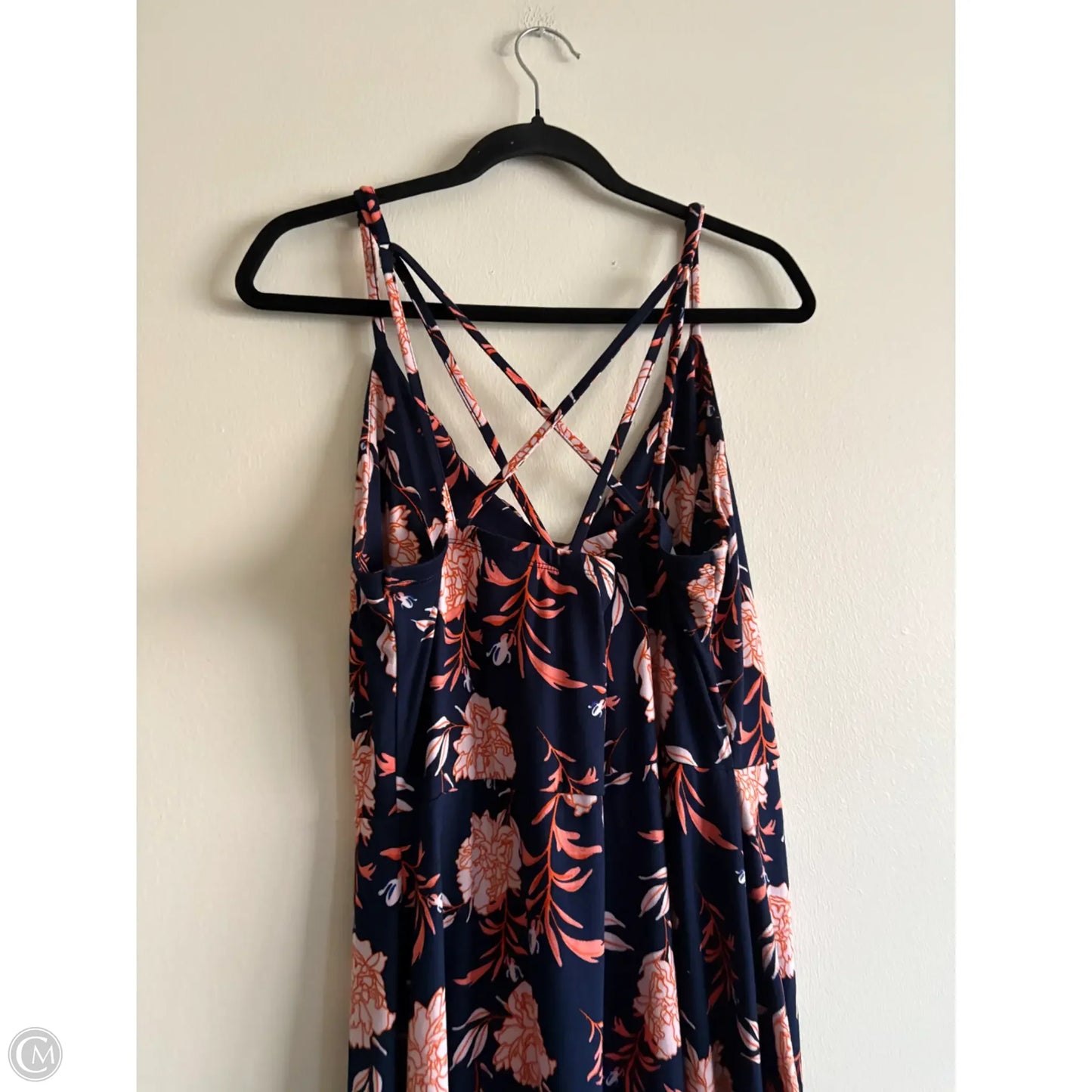 Dress Casual Maxi By Market & Spruce In Navy, Size: Xl