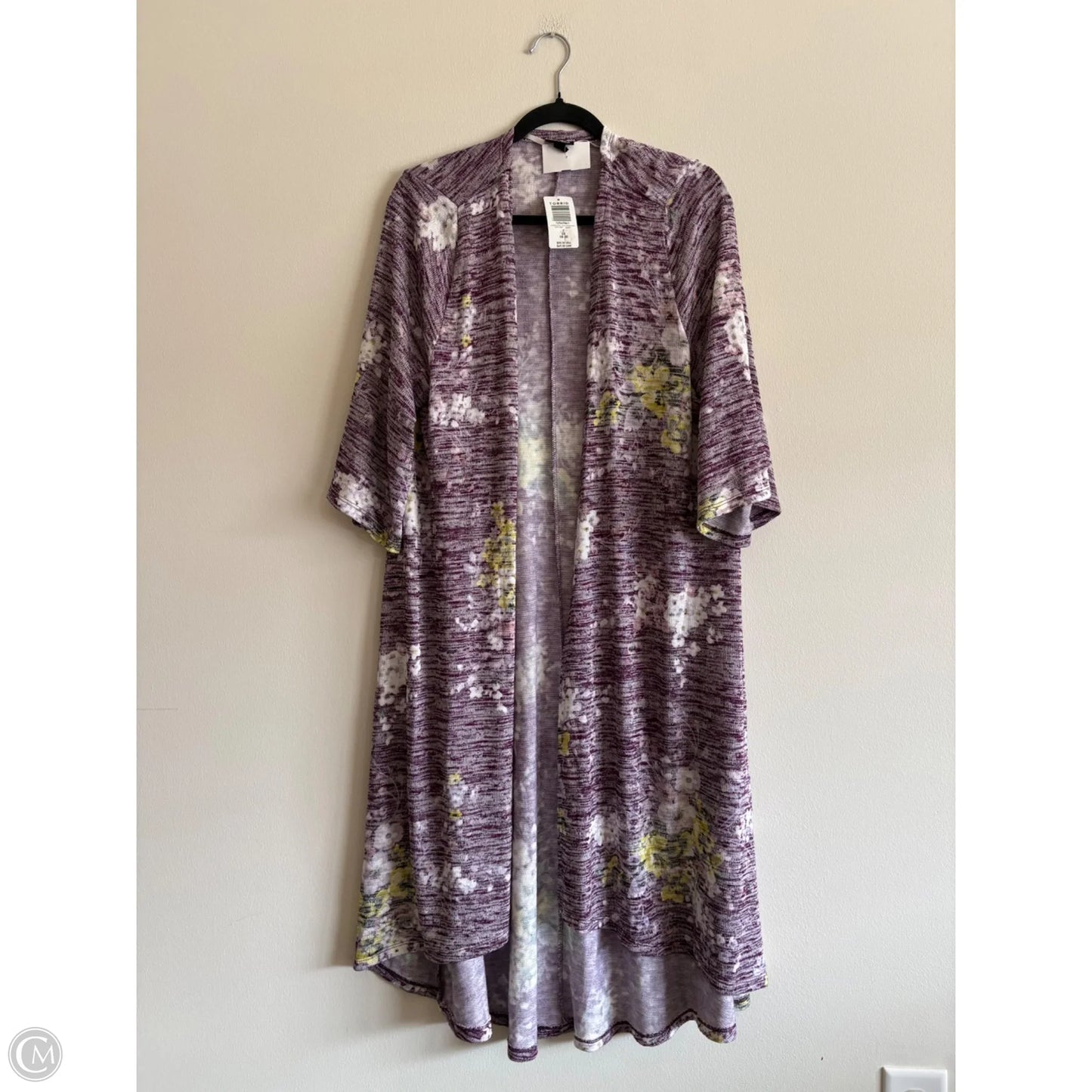 Kimono By Torrid In Purple, Size: 2x