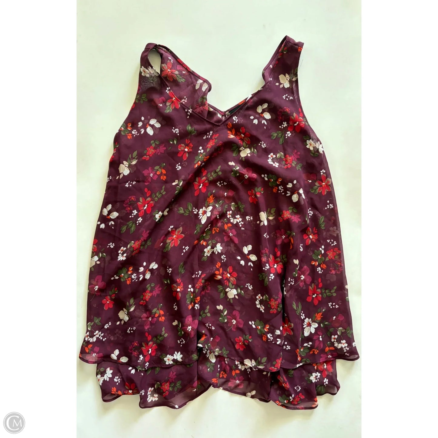 Tank Top By Lane Bryant In Floral Print, Size: 24