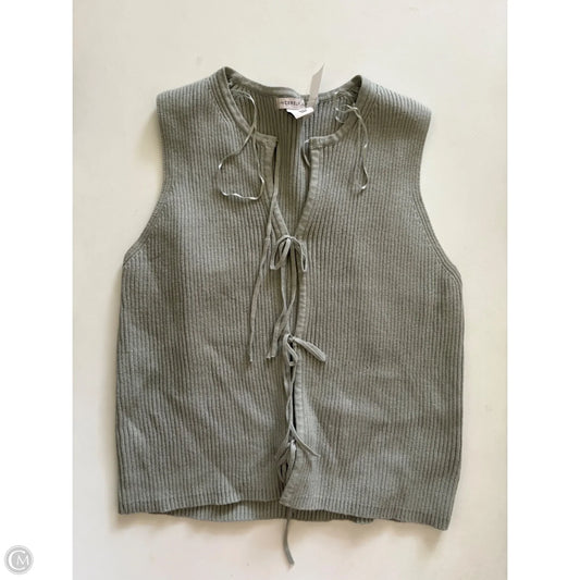 Vest Sweater By Sincerely Jules In Green, Size: M