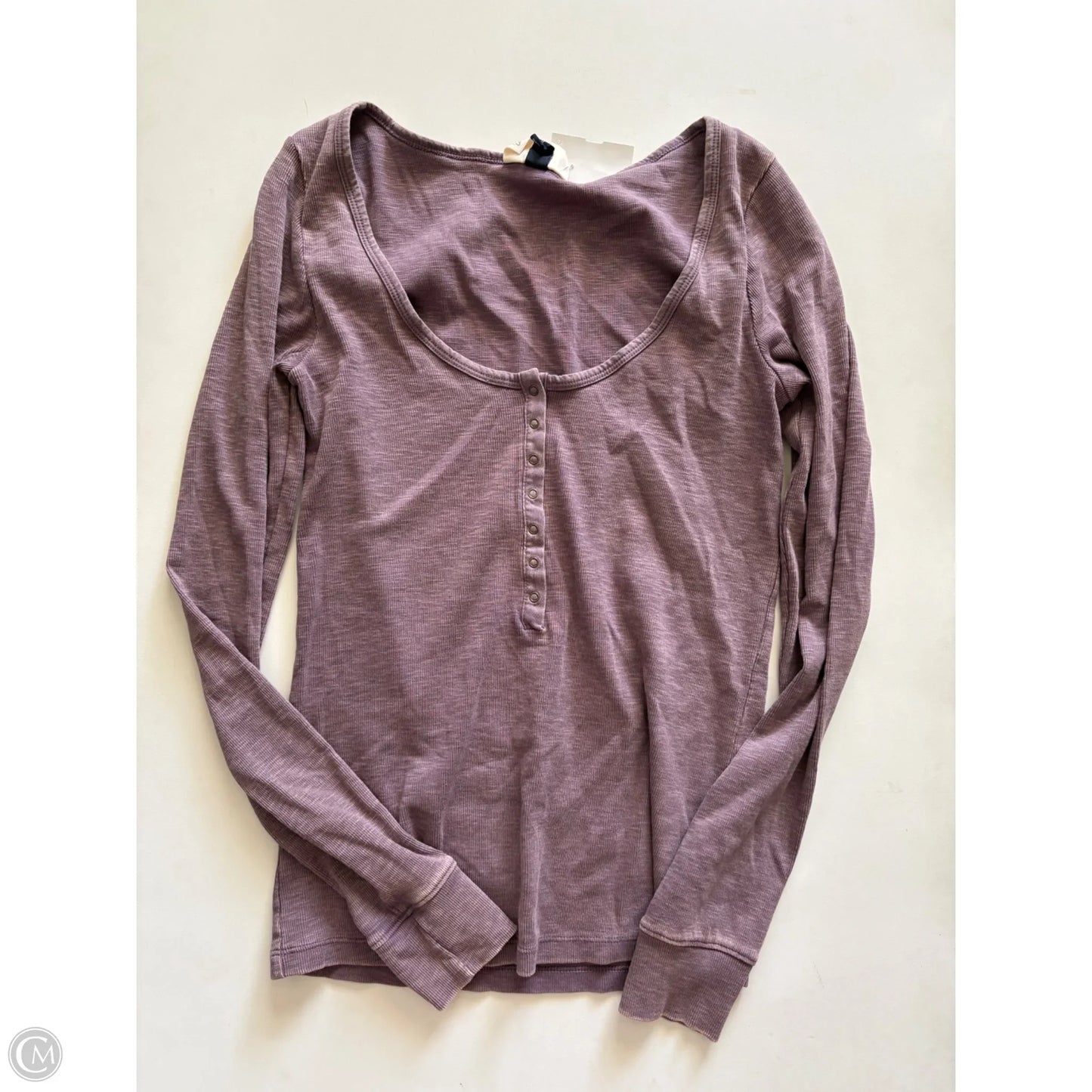 Top Long Sleeve By Universal Thread In Purple, Size: M