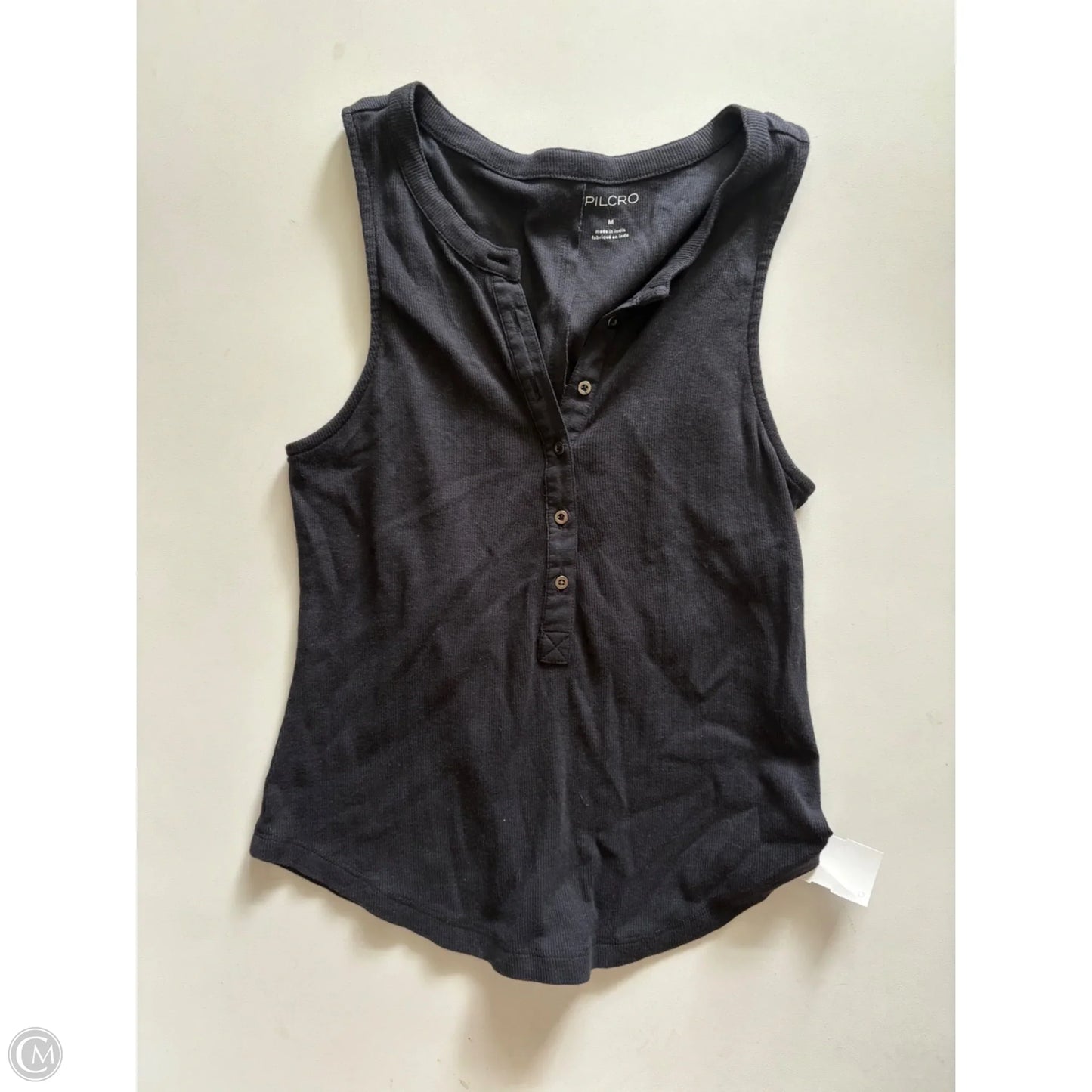 Tank Top By Pilcro In Black, Size: M