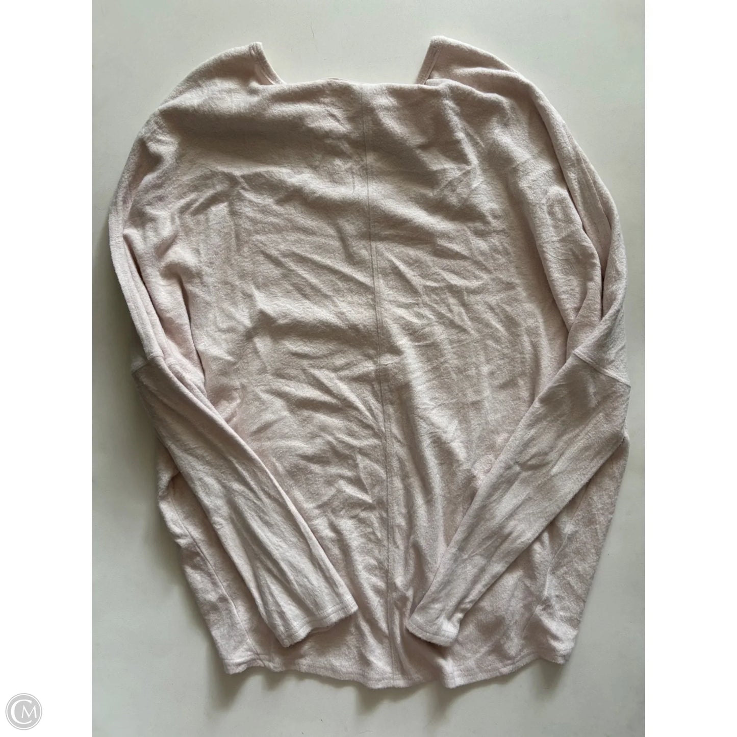 Top Long Sleeve By New In In Cream, Size: S