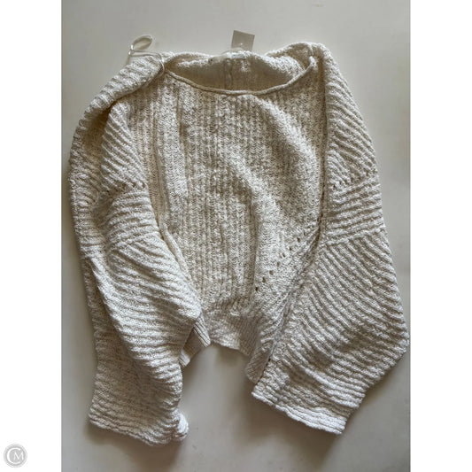 Sweater By Anthropologie In Cream, Size: Xl