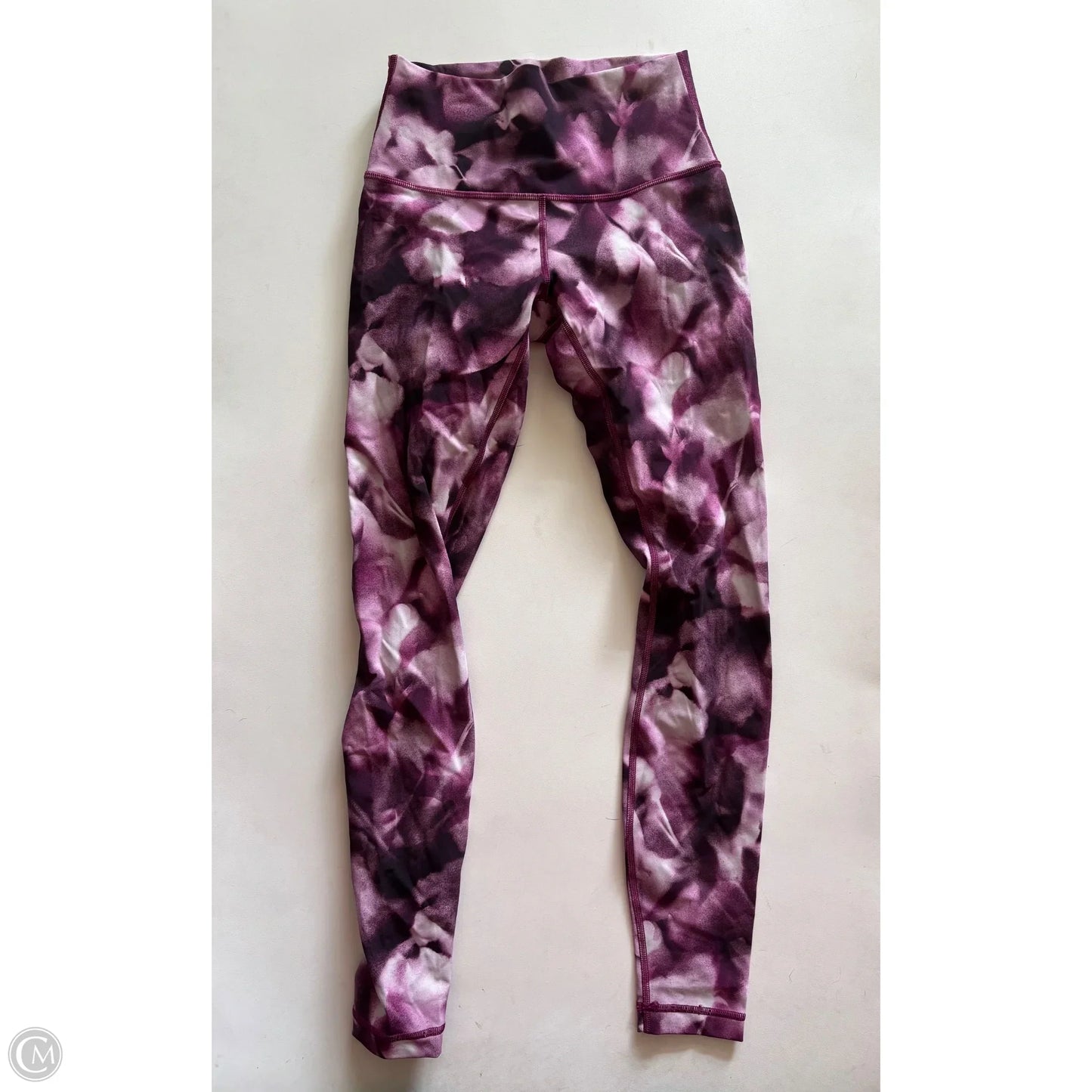 Athletic Leggings By Lululemon In Purple, Size: 4