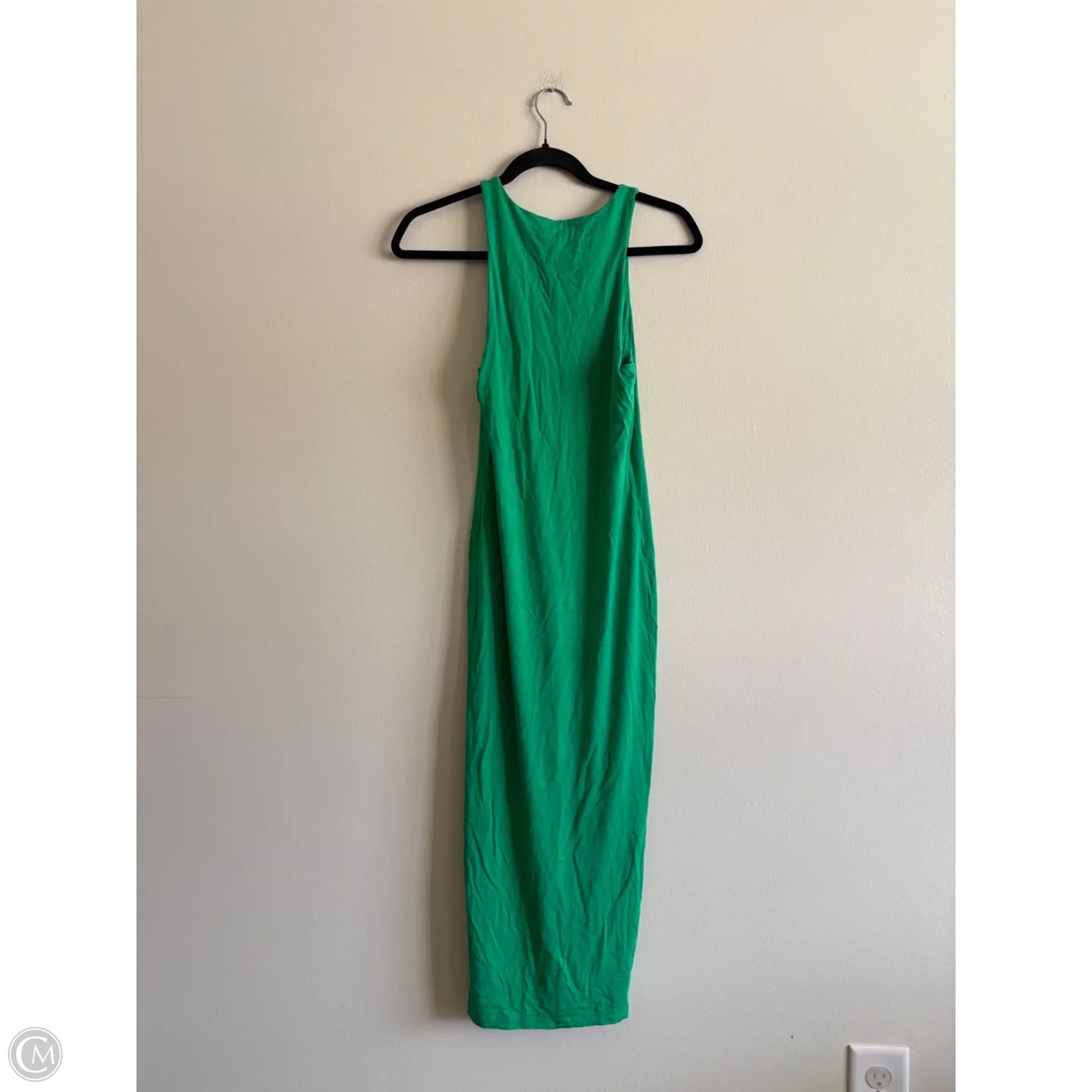 Dress Casual Maxi By Good American In Green, Size: 2