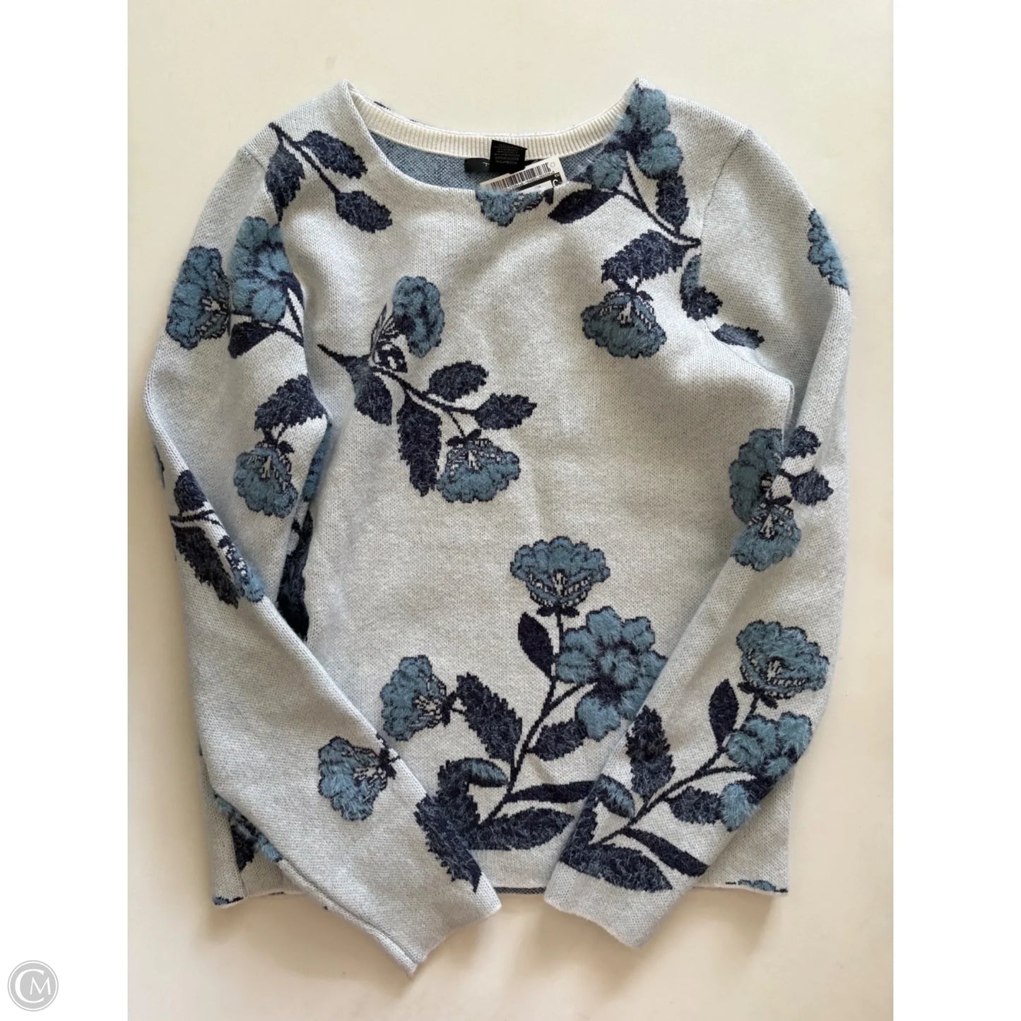 Sweater By Tahari In Blue, Size: M