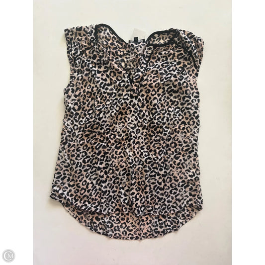Top Sleeveless By Anne Carson In Animal Print, Size: S