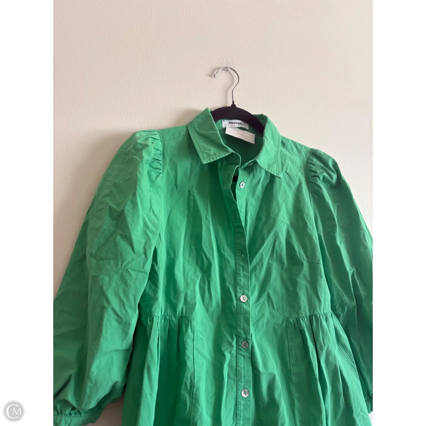 Dress Casual Midi By Showpo In Green, Size: 0