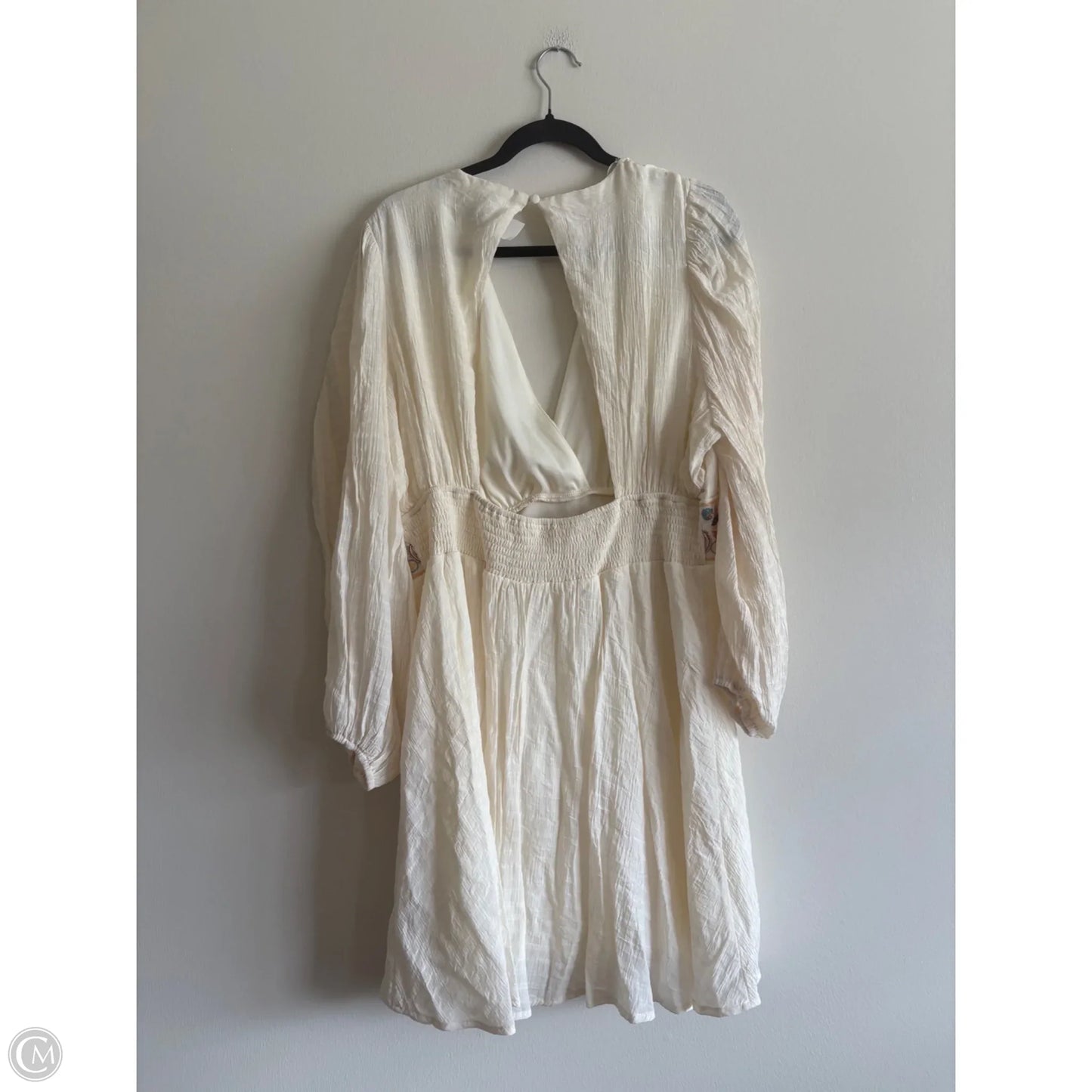 Dress Casual Midi By Arula In Cream, Size: 2x