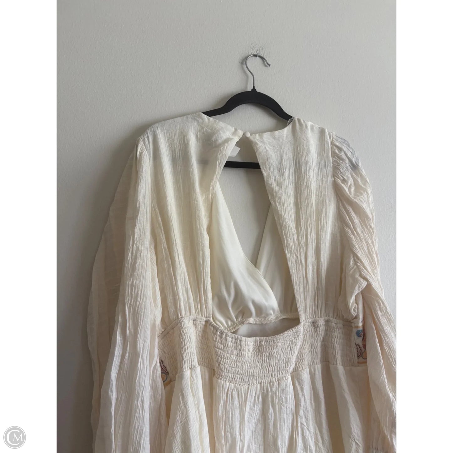 Dress Casual Midi By Arula In Cream, Size: 2x